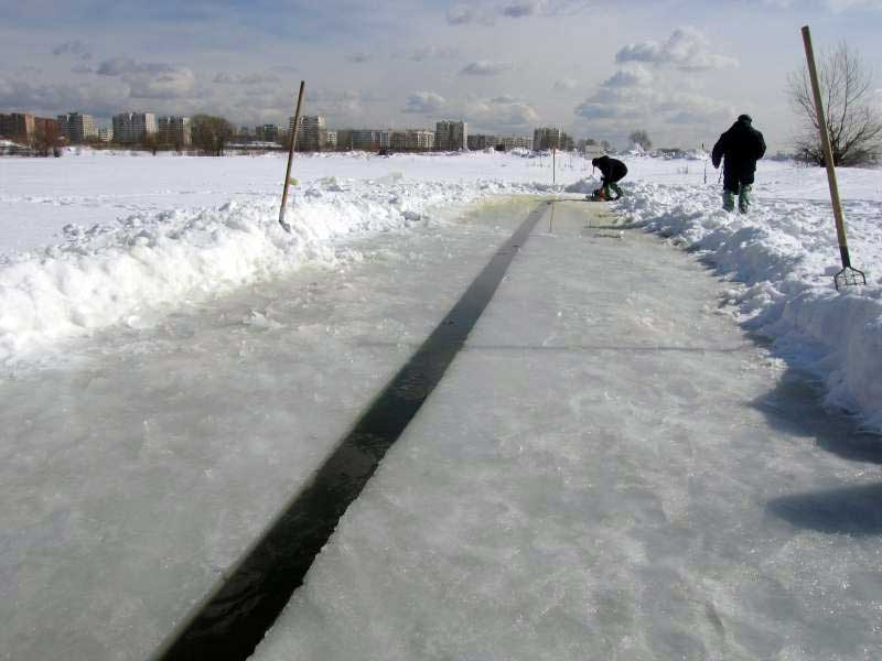 Прорезанный ледовый канал|Cut Ice Channel