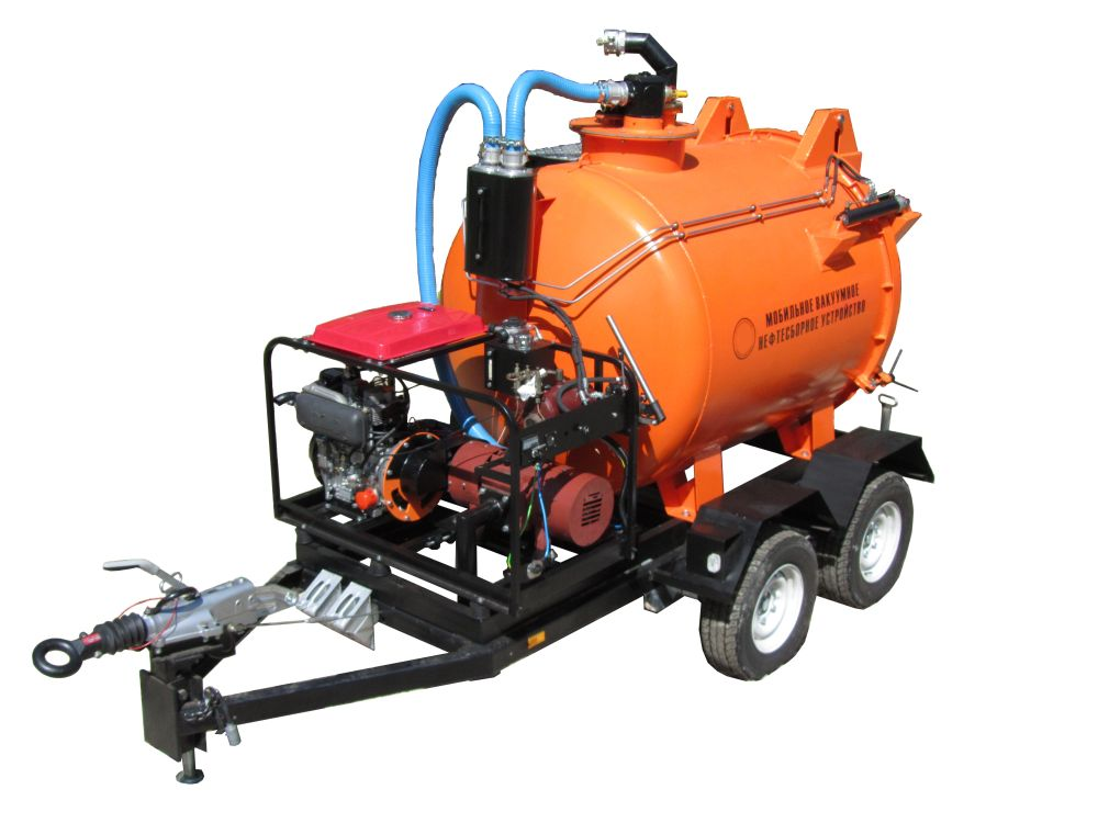 Mobile vacuum oil skimmer “Vac-M”