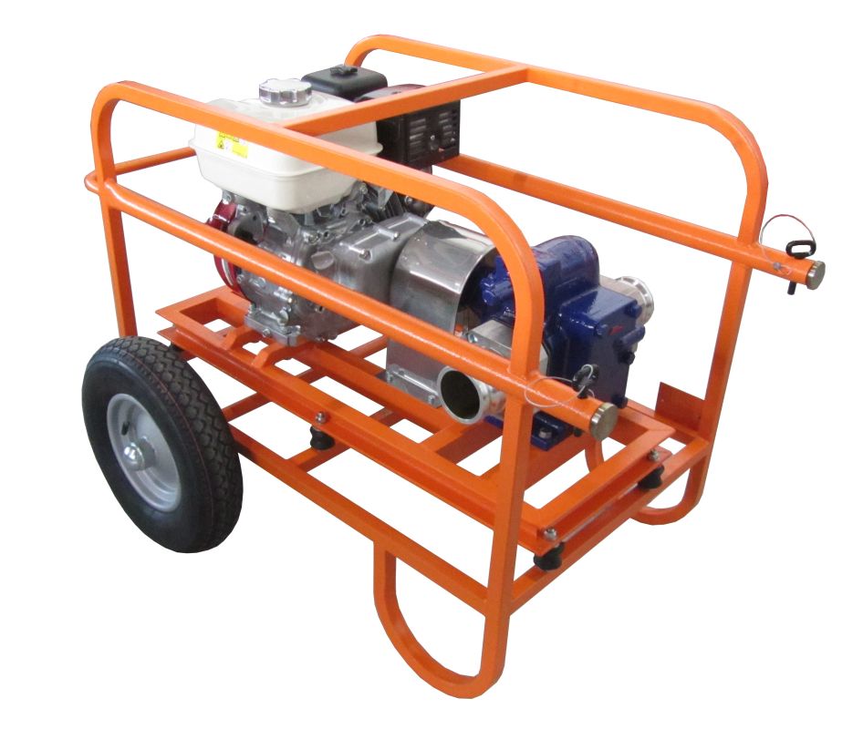 Автономная насосная система для перекачки нефти| Portable Pump System for Oil Transfer